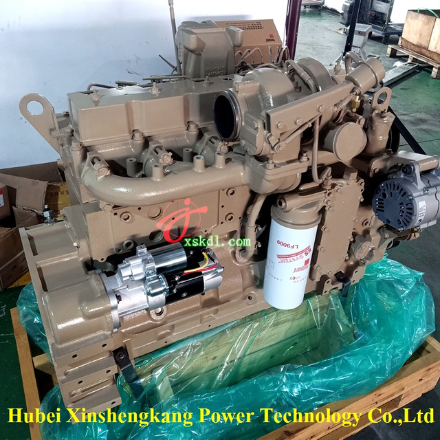 Motor Cummins 6CTAA8.3 remanufacturado para máquinas de construcción