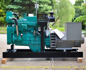 Generador marino de 63 kVA/50 kW impulsado por motor Cummins 6BT5.9-GM83