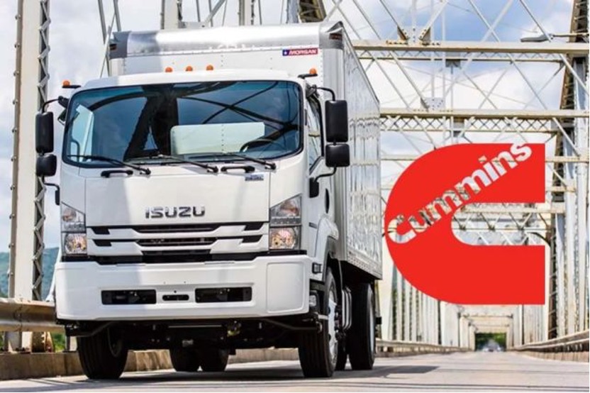 Además de Isuzu y Hino, estos camiones también tienen Cummins en ellos.